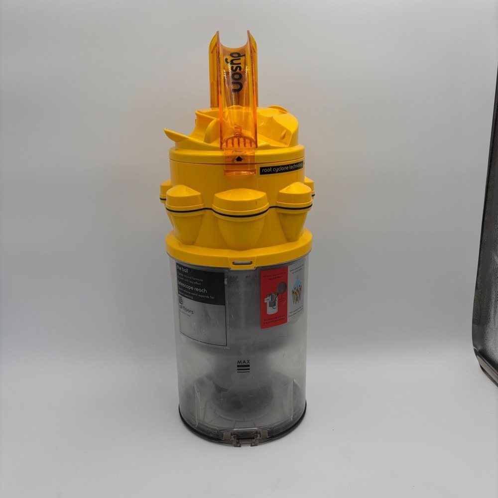Dyson DC15 Dust Bin Cyclone Assembly Yellow Clear Condition Replacement